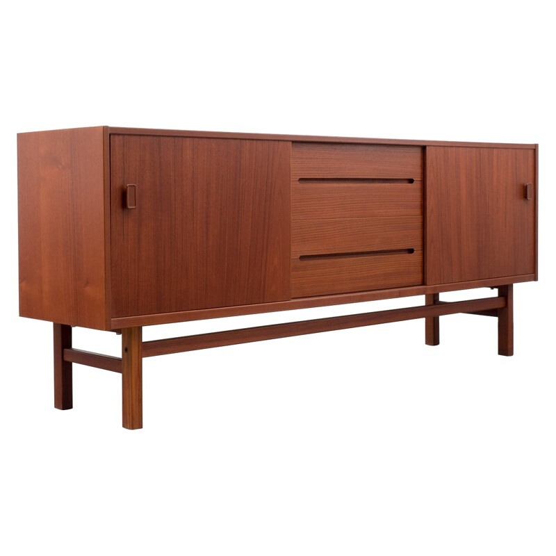 Vintage teak sideboard, Nils JONSSON - 1960s