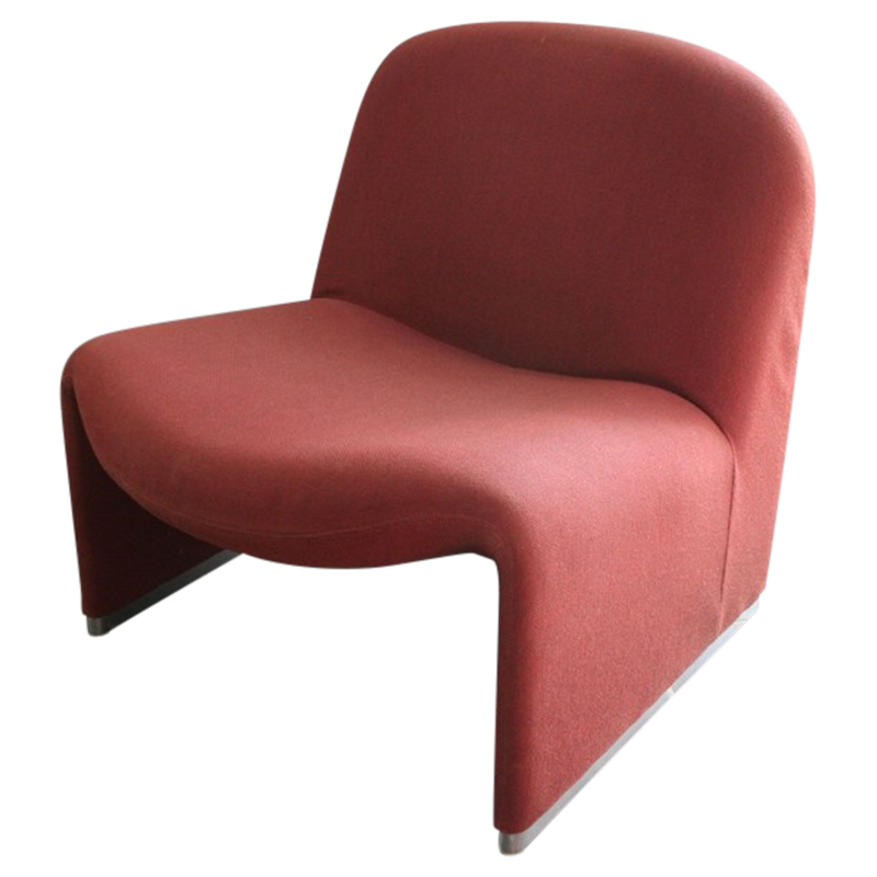 Vintage low chair "Alky Design" by Giancarlo Piretti for Anonima Castell - 1970s