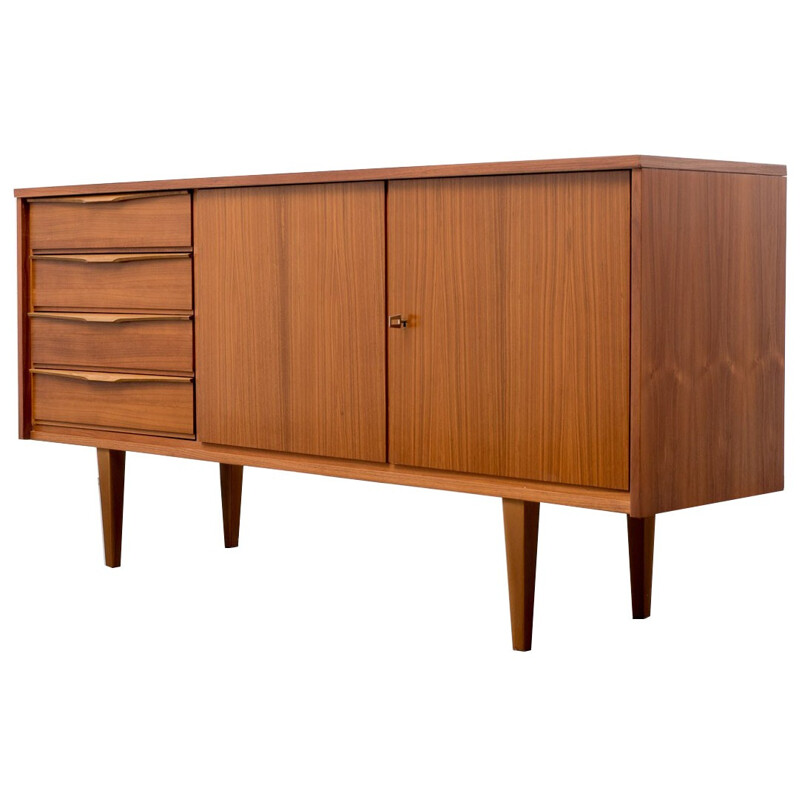 Walnut Sideboard with 2 doors - 1960s