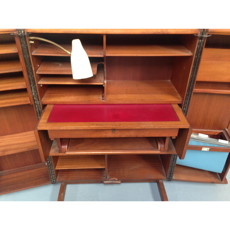 Mid-century "box" desk - 1970s