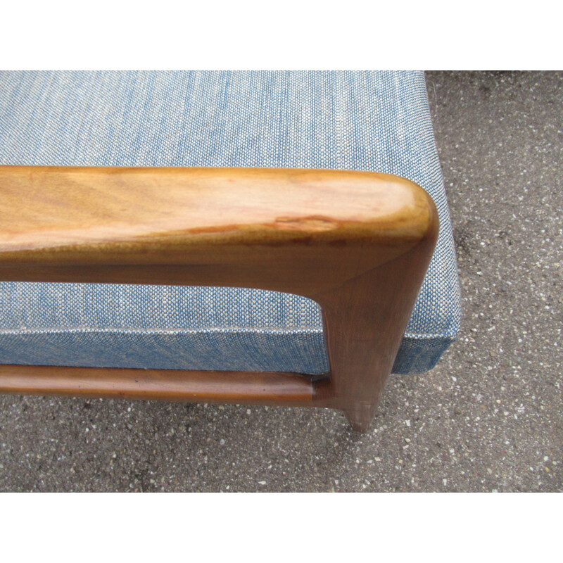 Paire de fauteuils vintage en bois - 1960