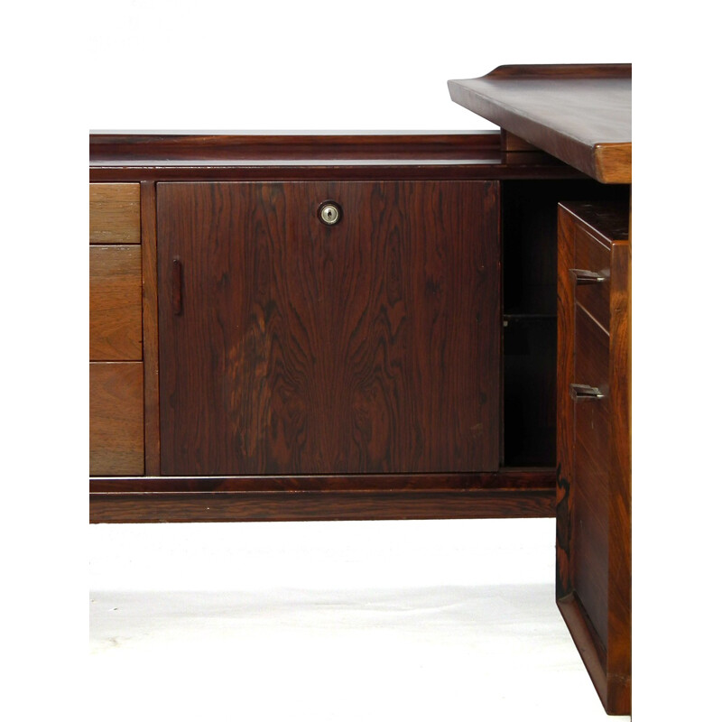 Rosewood Executive desk by Arne Vodder for Sibast - 1950s