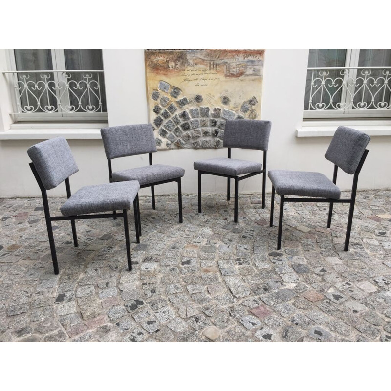 Set of 4 chairs by Martin Visser for Spectrum - 1970s