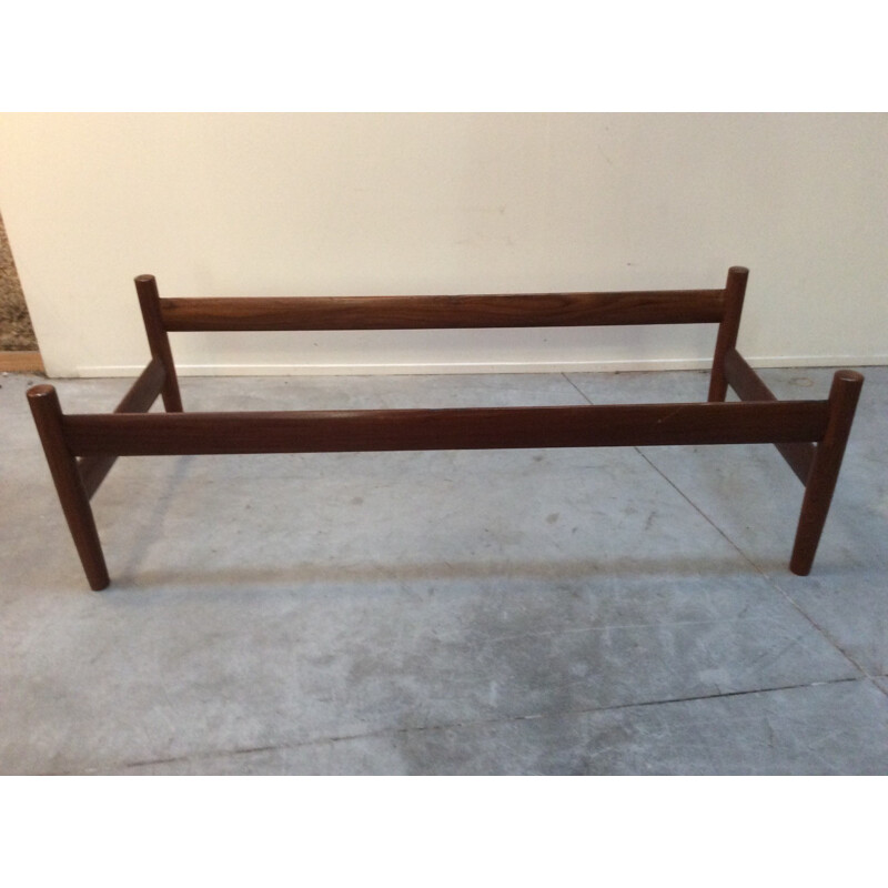 Minimalist scandinavian 2 seater bench - 1960s