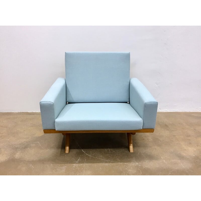 Reupholstered armchair by Georg Thams for AS Vejen Møbelfabrik - 1960s