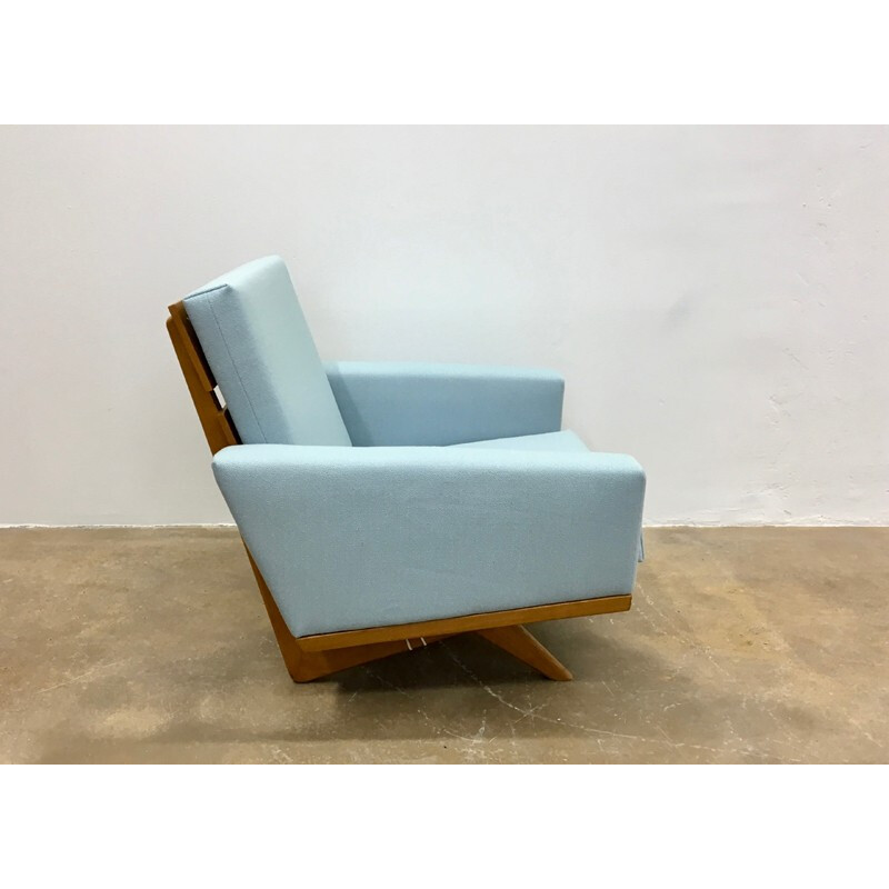 Reupholstered armchair by Georg Thams for AS Vejen Møbelfabrik - 1960s