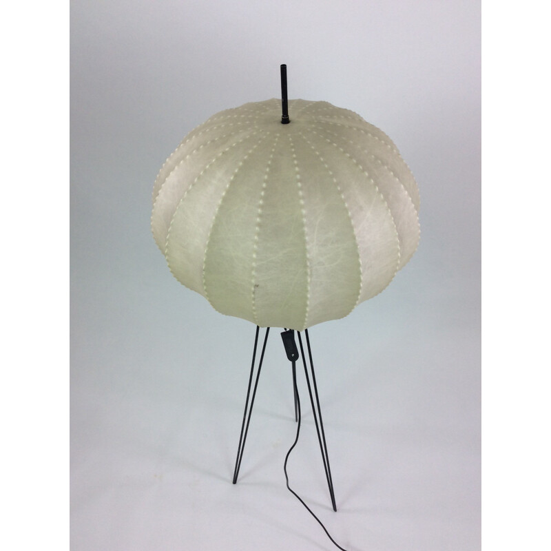 Ball and tubular floor lamp - 1950s