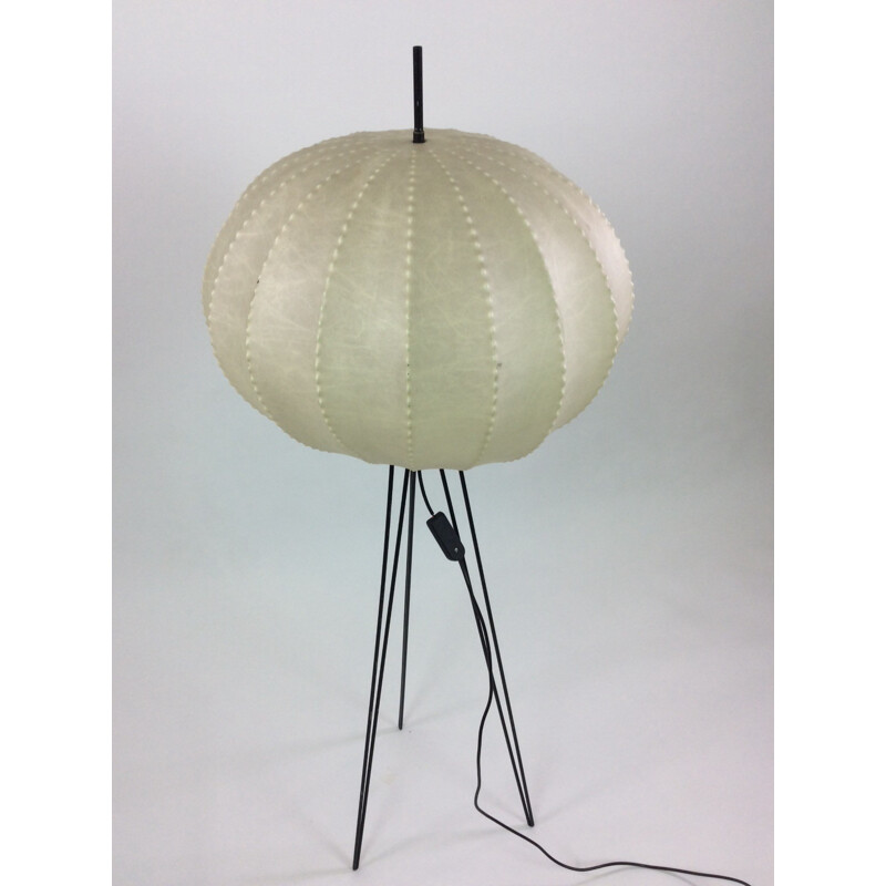 Ball and tubular floor lamp - 1950s