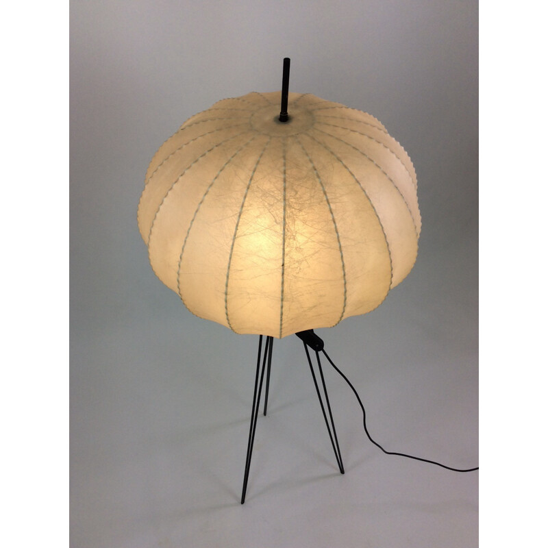 Ball and tubular floor lamp - 1950s