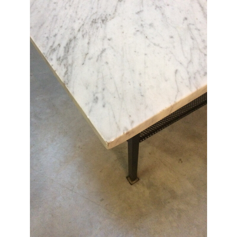 Metal and Marble Coffee table - 1960s