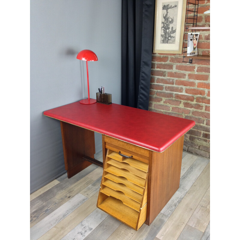 Bureau vintage en bois pour Burwood - 1950