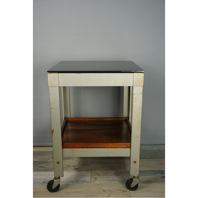 Industrial side table - 1950s