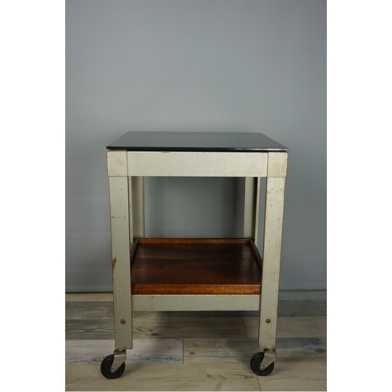 Industrial side table - 1950s