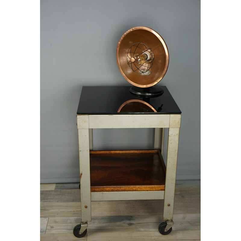 Industrial side table - 1950s