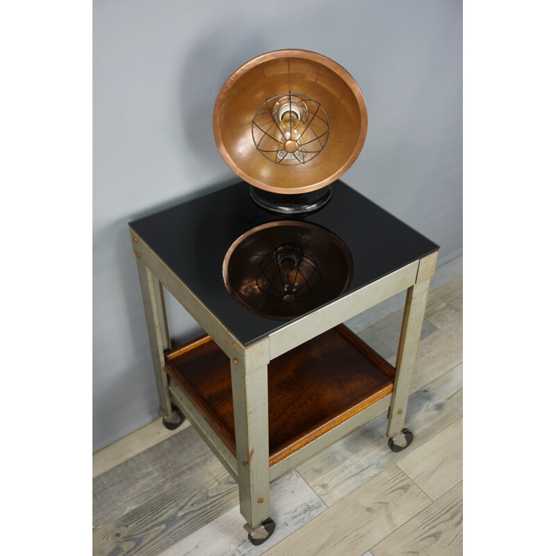 Industrial side table - 1950s