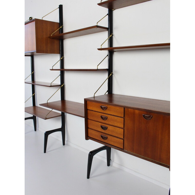 Wall unit by Louis van Teeffelen for Wébé - 1960s