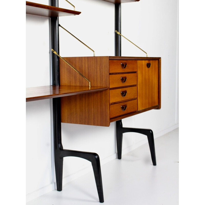 Wall unit by Louis van Teeffelen for Wébé - 1960s