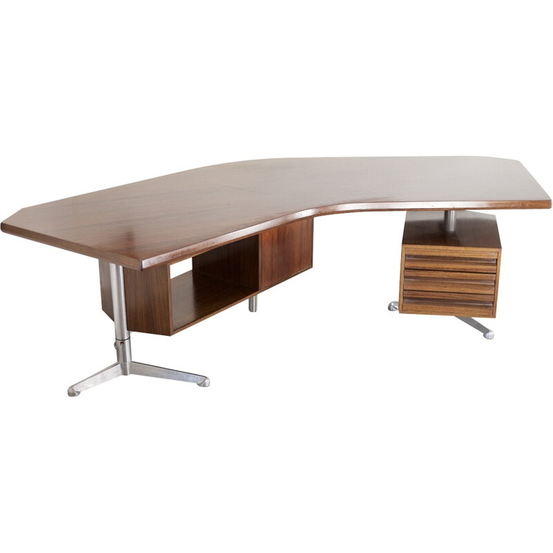 "Boomerang" desk model T96 by Osvaldo Borsani for Tecno - 1960s