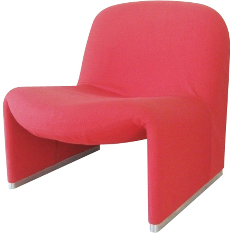 Vintage low chair "Alky Design" by Giancarlo Piretti for Anonima Castell - 1970s