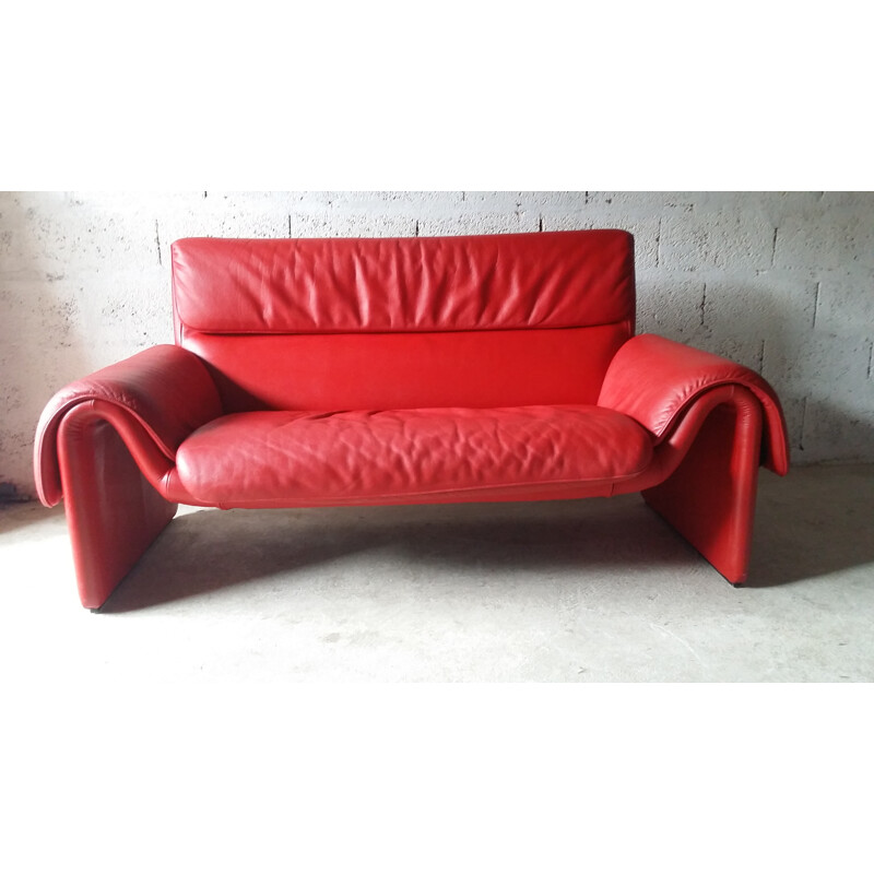 Mid-century sofa bench by De Sede DS 2011 - 1980s