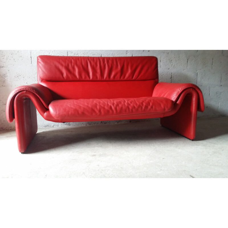 Mid-century sofa bench by De Sede DS 2011 - 1980s
