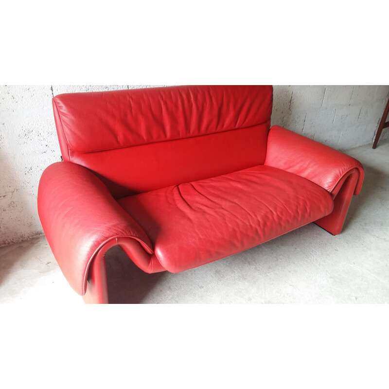 Mid-century sofa bench by De Sede DS 2011 - 1980s