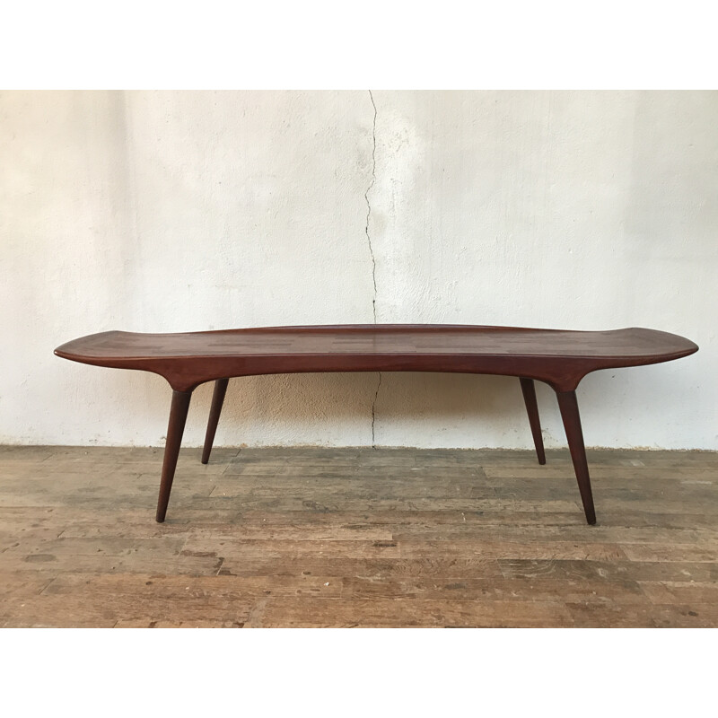 Scandinavian coffee table made in Denmark - 1950s