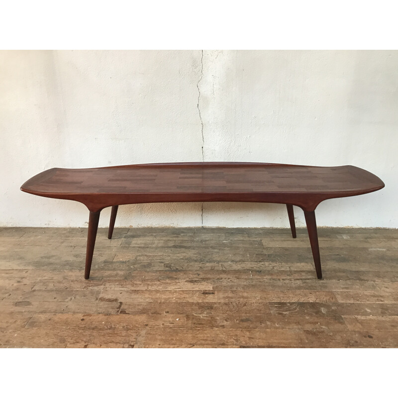 Scandinavian coffee table made in Denmark - 1950s