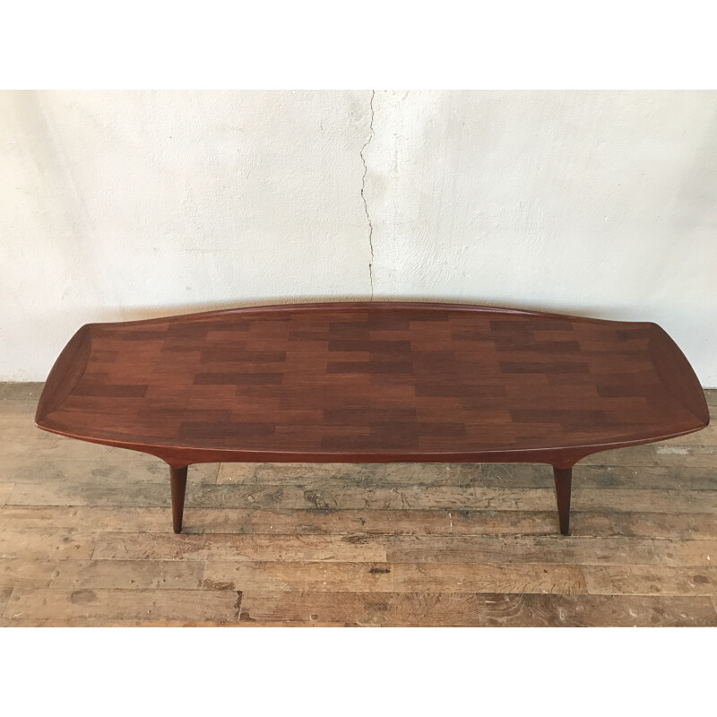 Scandinavian coffee table made in Denmark - 1950s