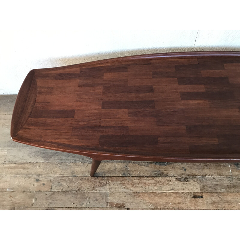 Scandinavian coffee table made in Denmark - 1950s