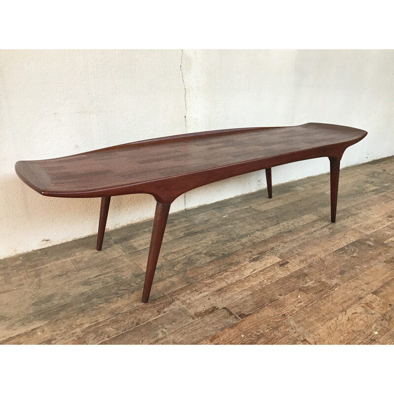 Scandinavian coffee table made in Denmark - 1950s