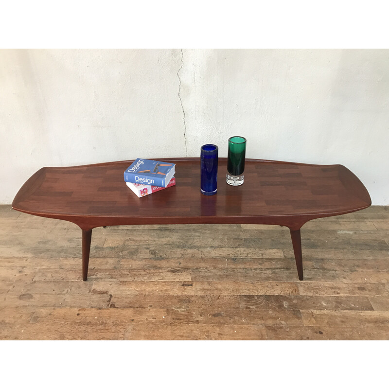 Scandinavian coffee table made in Denmark - 1950s