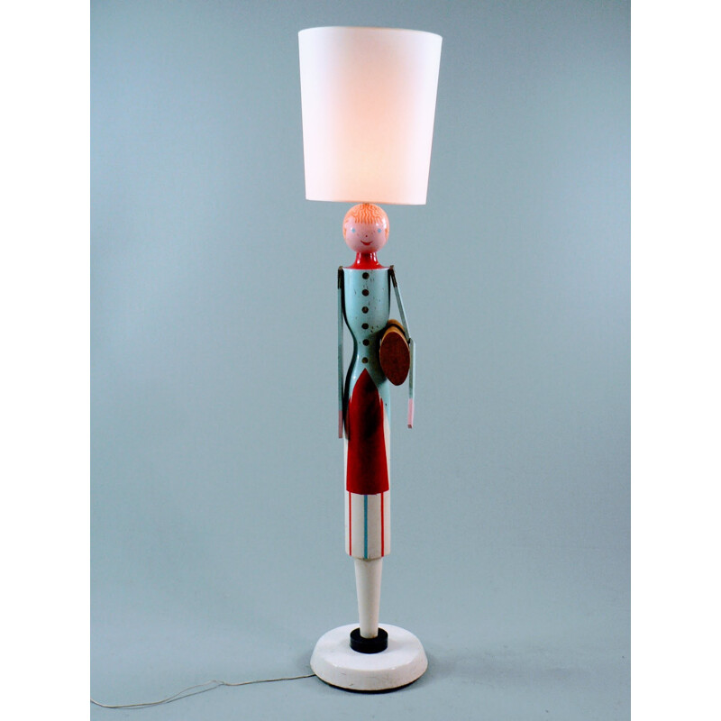 Soldier floor lamp by Suzanne Bonnichon - 1960s