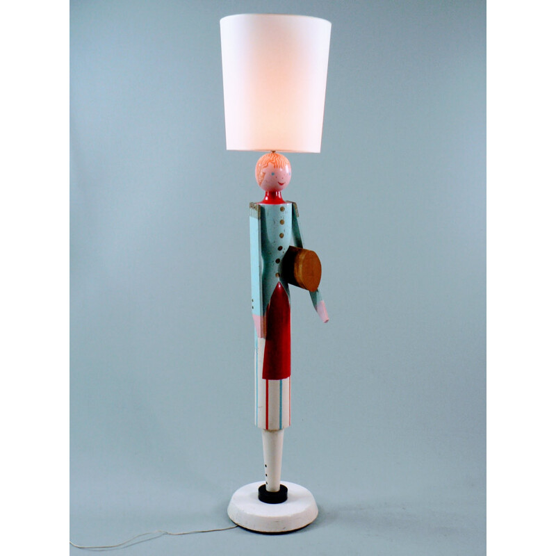 Soldier floor lamp by Suzanne Bonnichon - 1960s