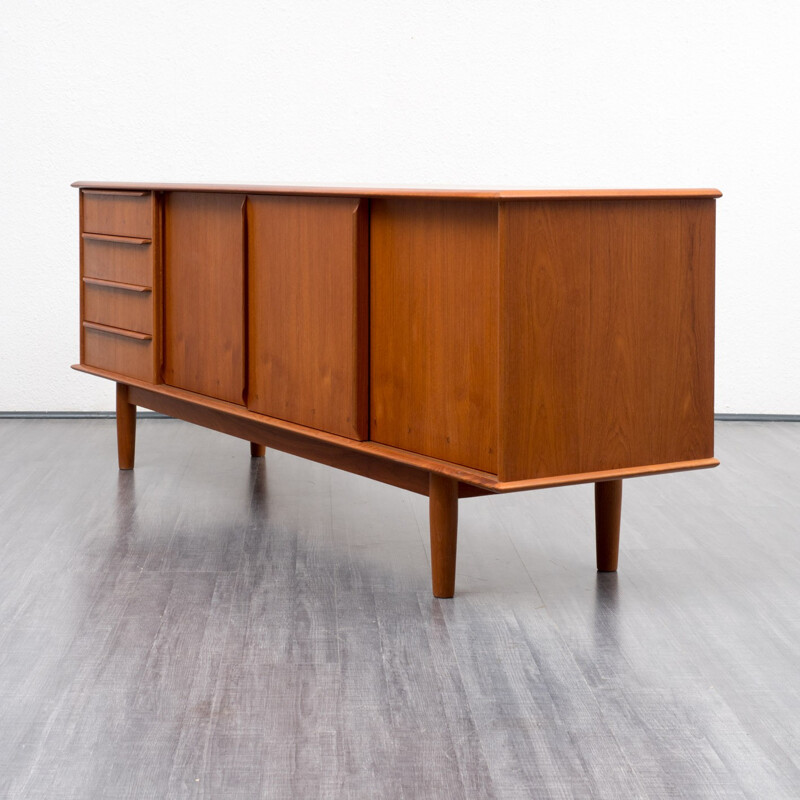 Scandinavian sideboard in teak - 1960s