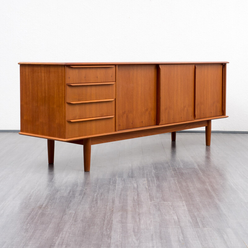 Scandinavian sideboard in teak - 1960s