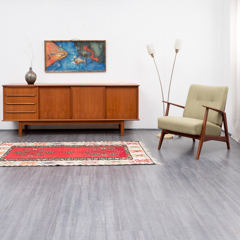 Scandinavian sideboard in teak - 1960s