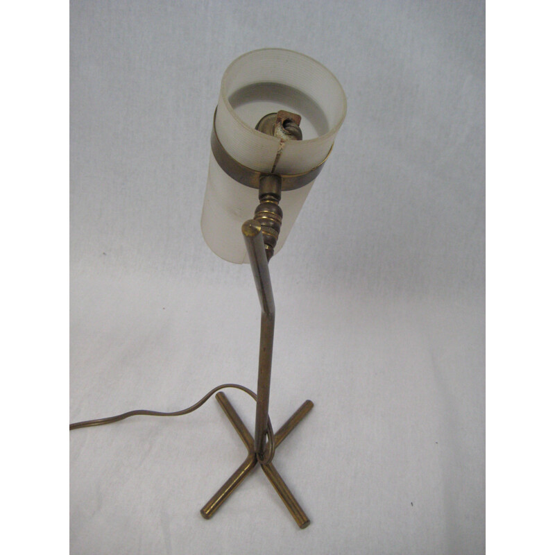 Vintage brass lamp - 1950s