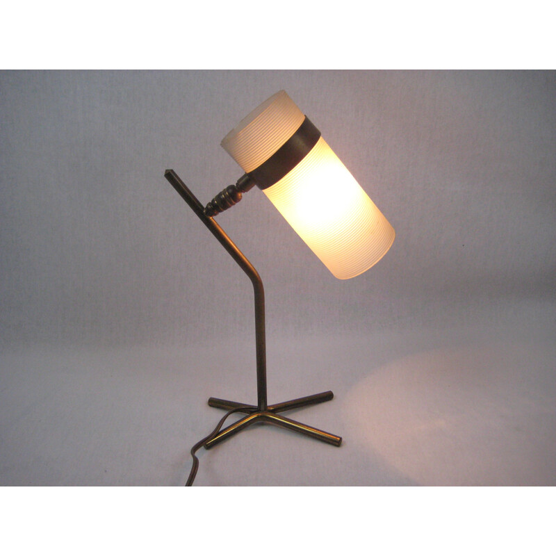 Vintage brass lamp - 1950s