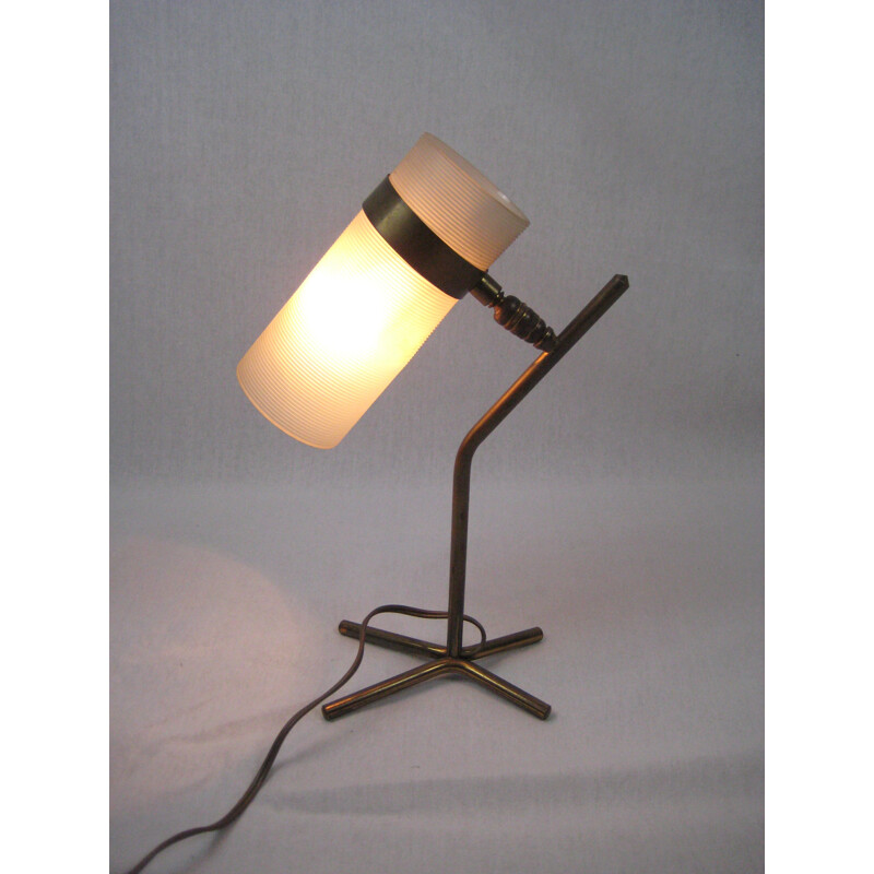 Vintage brass lamp - 1950s