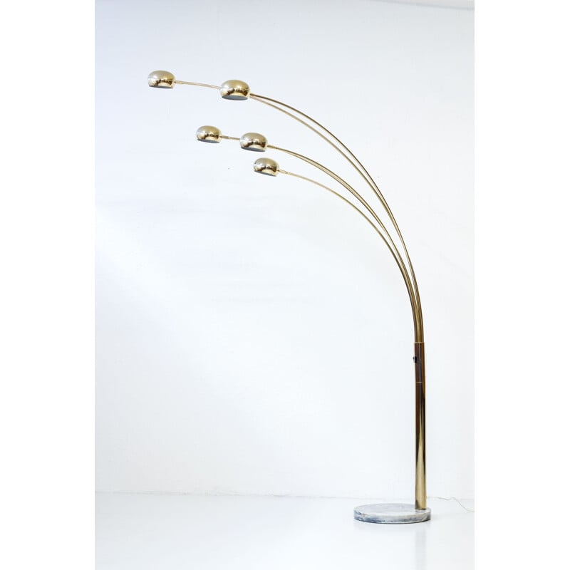 5-armed ARC swedish floor lamp by Gustav - 1970s