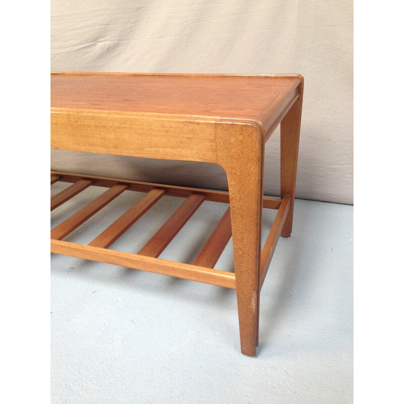 Vintage english coffee table in teak - 1970s