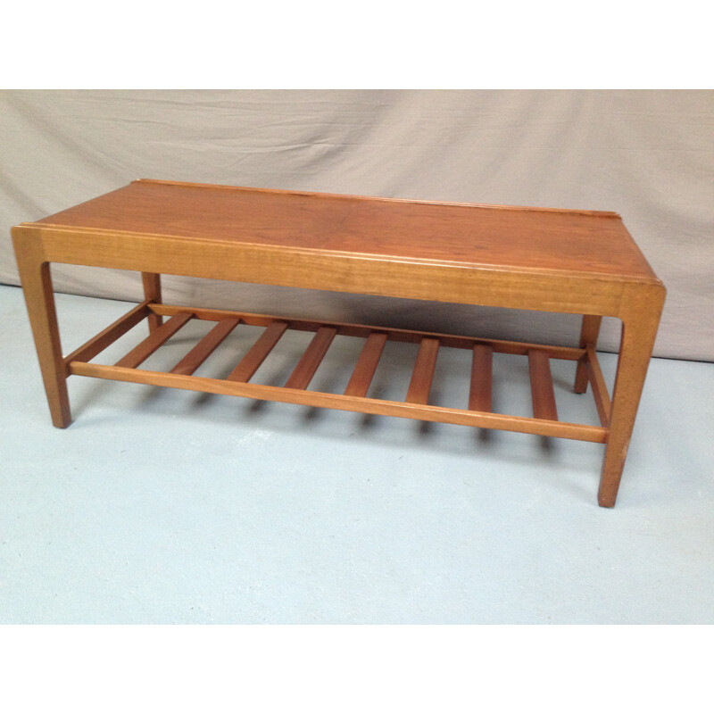 Vintage english coffee table in teak - 1970s