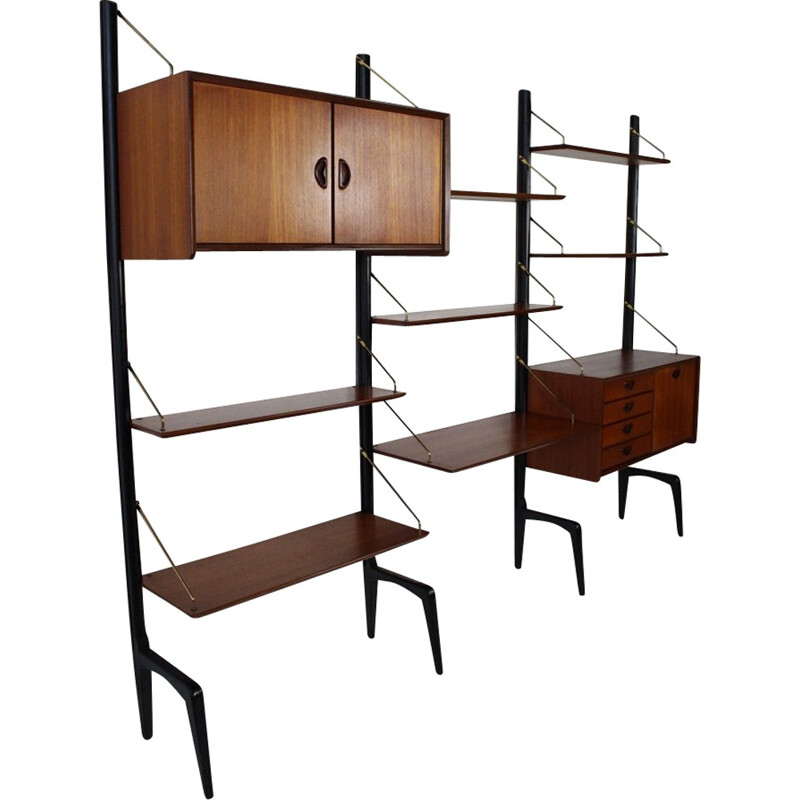 Wall unit by Louis van Teeffelen for Wébé - 1960s