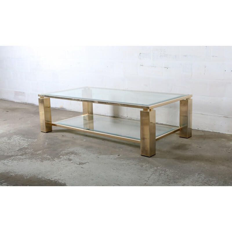 23-carat coffee table by Belgo Chrome - 1980s