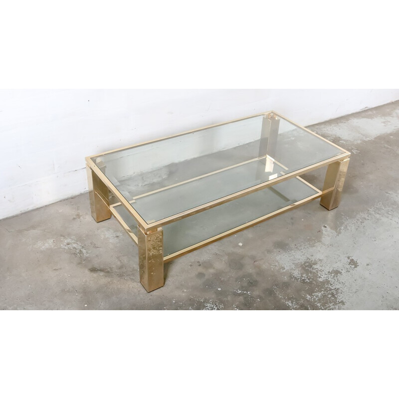 23-carat coffee table by Belgo Chrome - 1980s