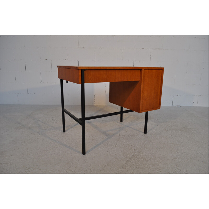 Desk in oak, Jacques HITIER - 1950s