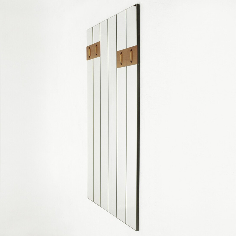 Porte-manteau miroir modulaire "Nino" par Miniforms - 1990