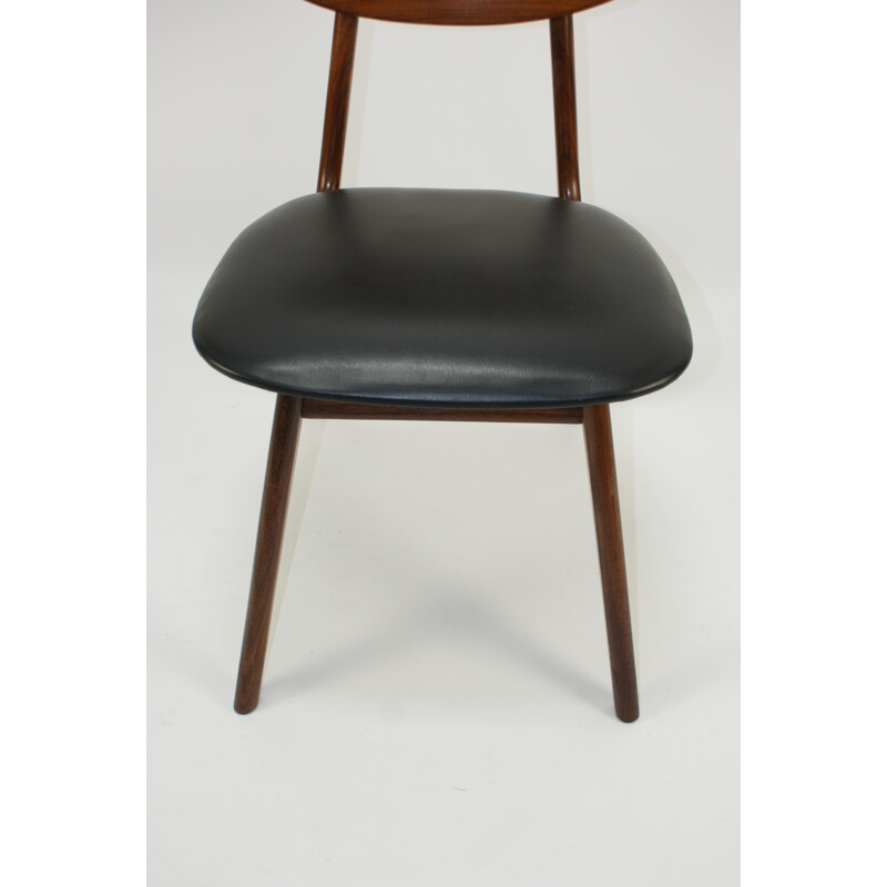 Vintage Dutch Dining Chair by Louis van Teeffelen for WéBé - 1950s