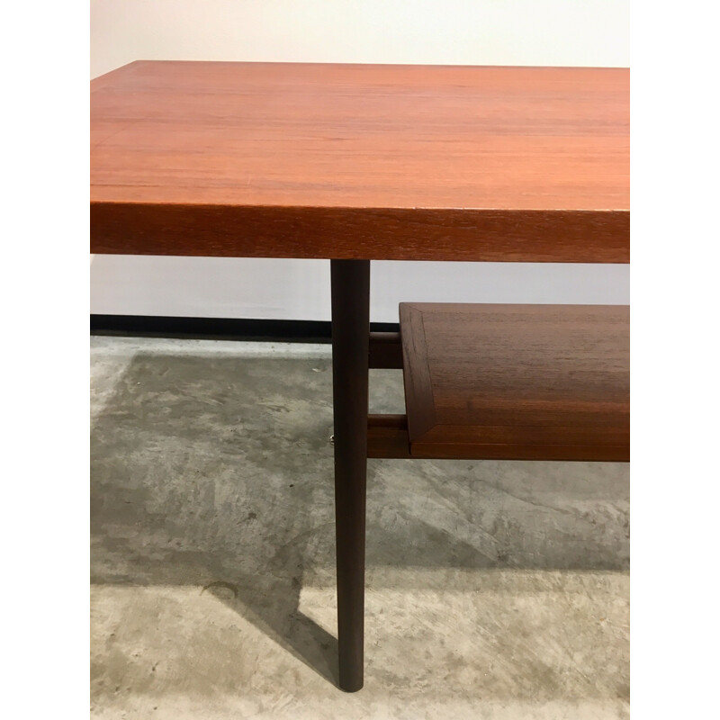 Vintage scandinavian teak coffee table - 1960s